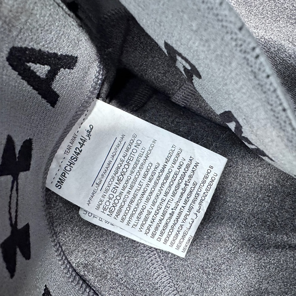 Under Armour Gray Compression Leggings - Picture 8 of 9